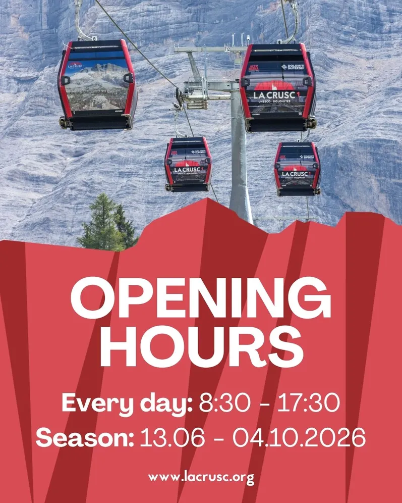 𝗢𝗣𝗘𝗡𝗜𝗡𝗚 𝗛𝗢𝗨𝗥𝗦🔑

Aperti 𝘁𝘂𝘁𝘁𝗶 𝗶 𝗴𝗶𝗼𝗿𝗻𝗶 per tutta l'estate! Venite a trovarci e visitate il nostro sito 𝘄𝘄𝘄.𝗹𝗮𝗰𝗿𝘂𝘀𝗰.𝗼𝗿𝗴 per ulteriori inf