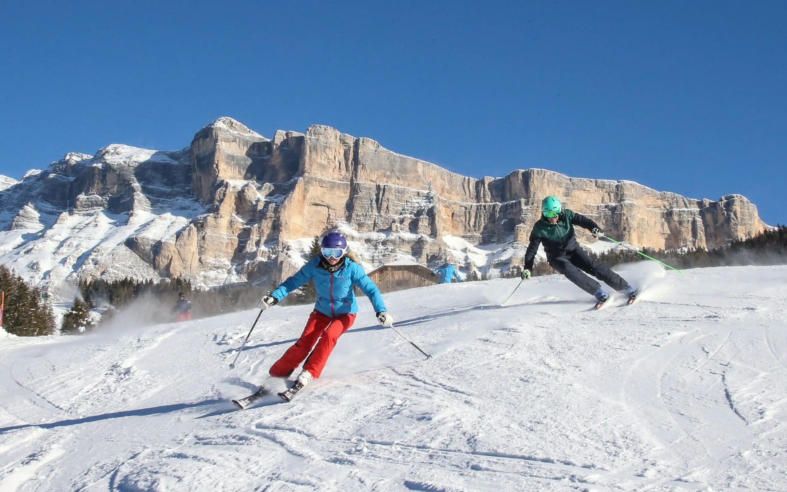 Pista da sci La Crusc in Alta Badia