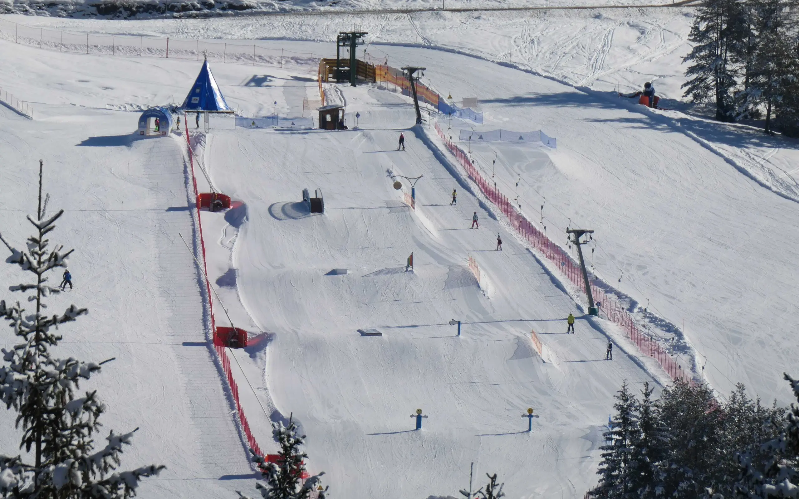 Skilift baby La Crusc in Alta Badia