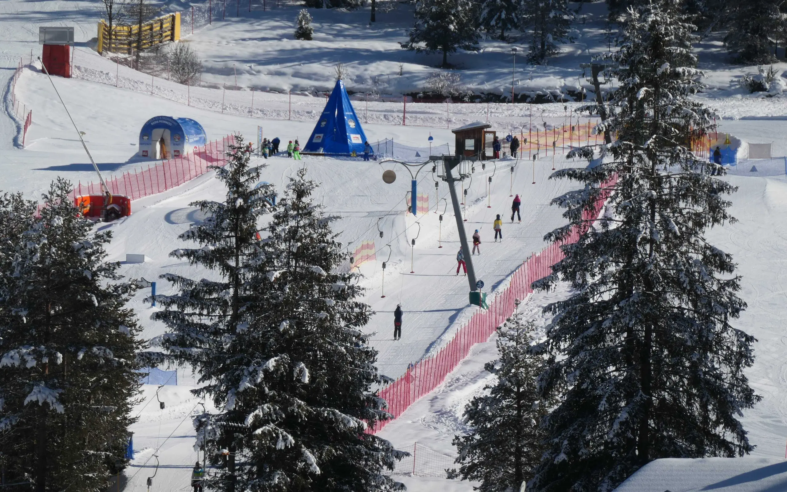 Skilift baby La Crusc/Heiligkreuz