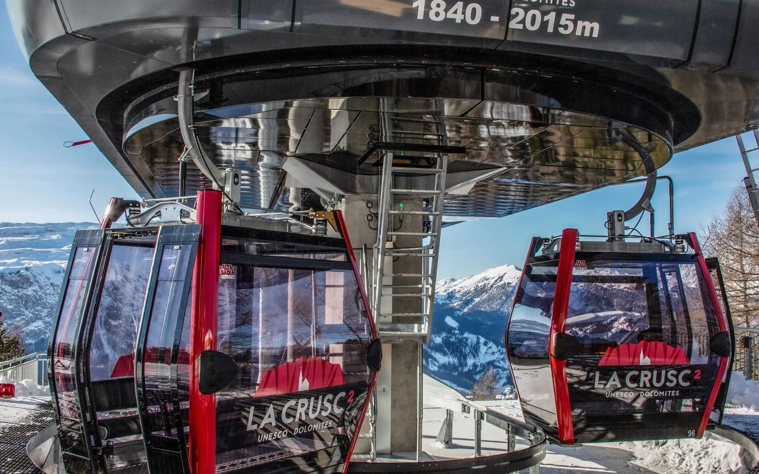 Neue Gondelbahn La Crusc 2