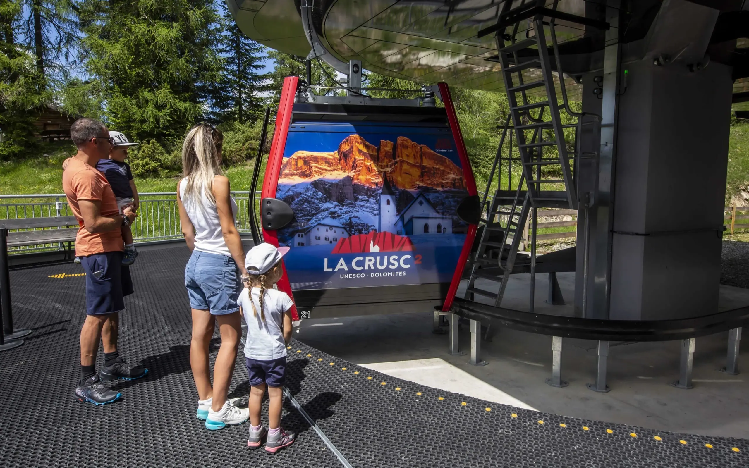 Gondelbahn La Crusc 2 Heiligkreuz
