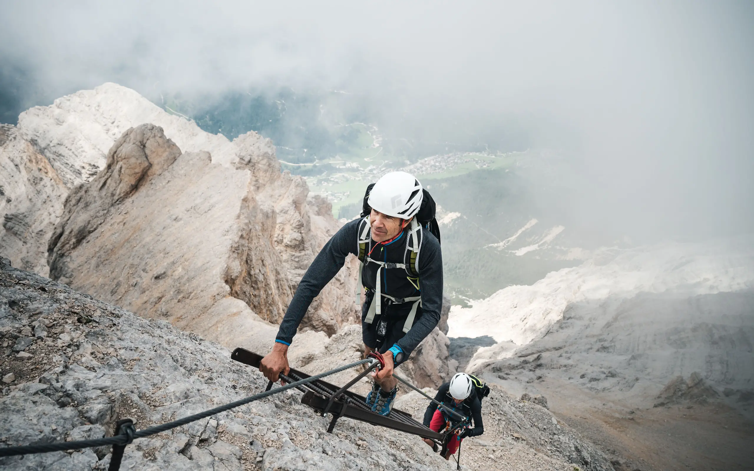 Klettersteig Conturines Dolomiten