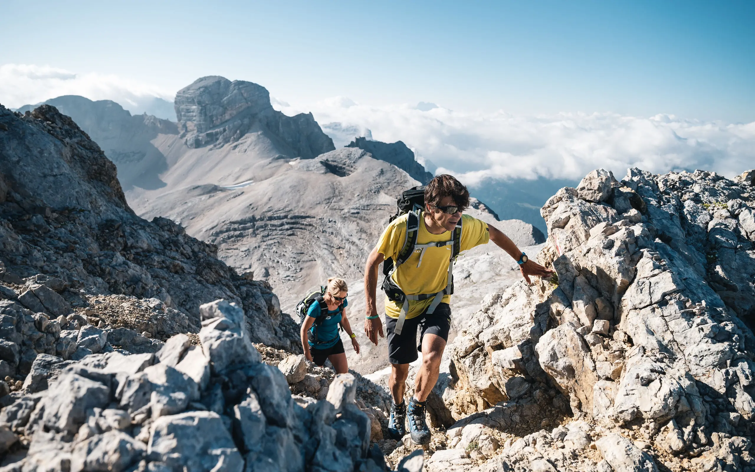 Bergwanderung zur La Varella Spitze