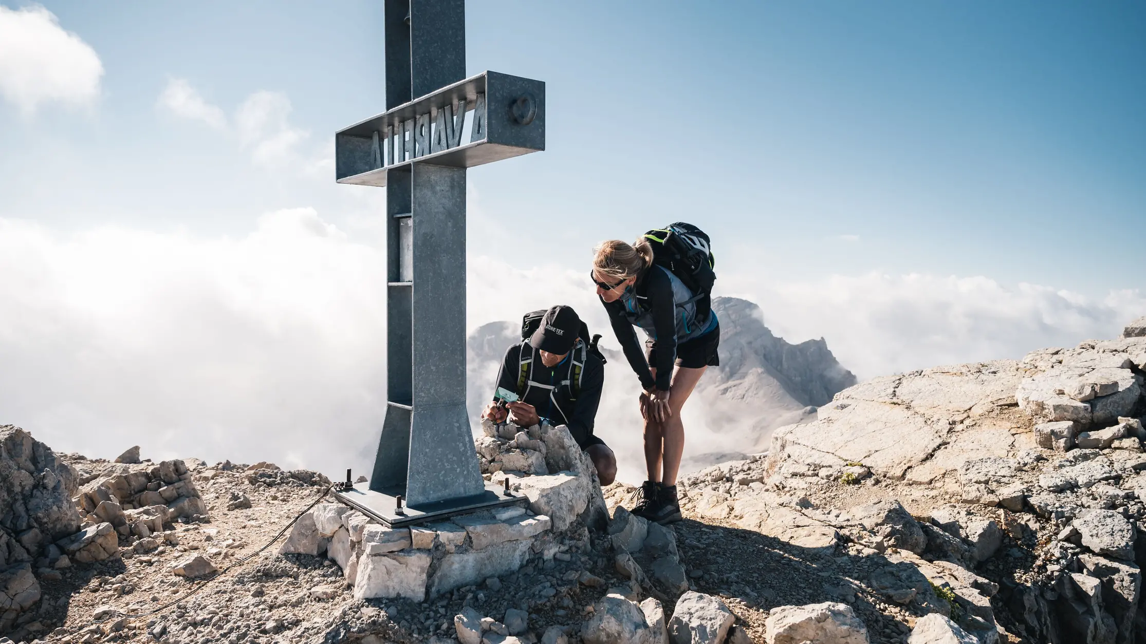 In cima al La Varella 4 Peaks Alta Badia