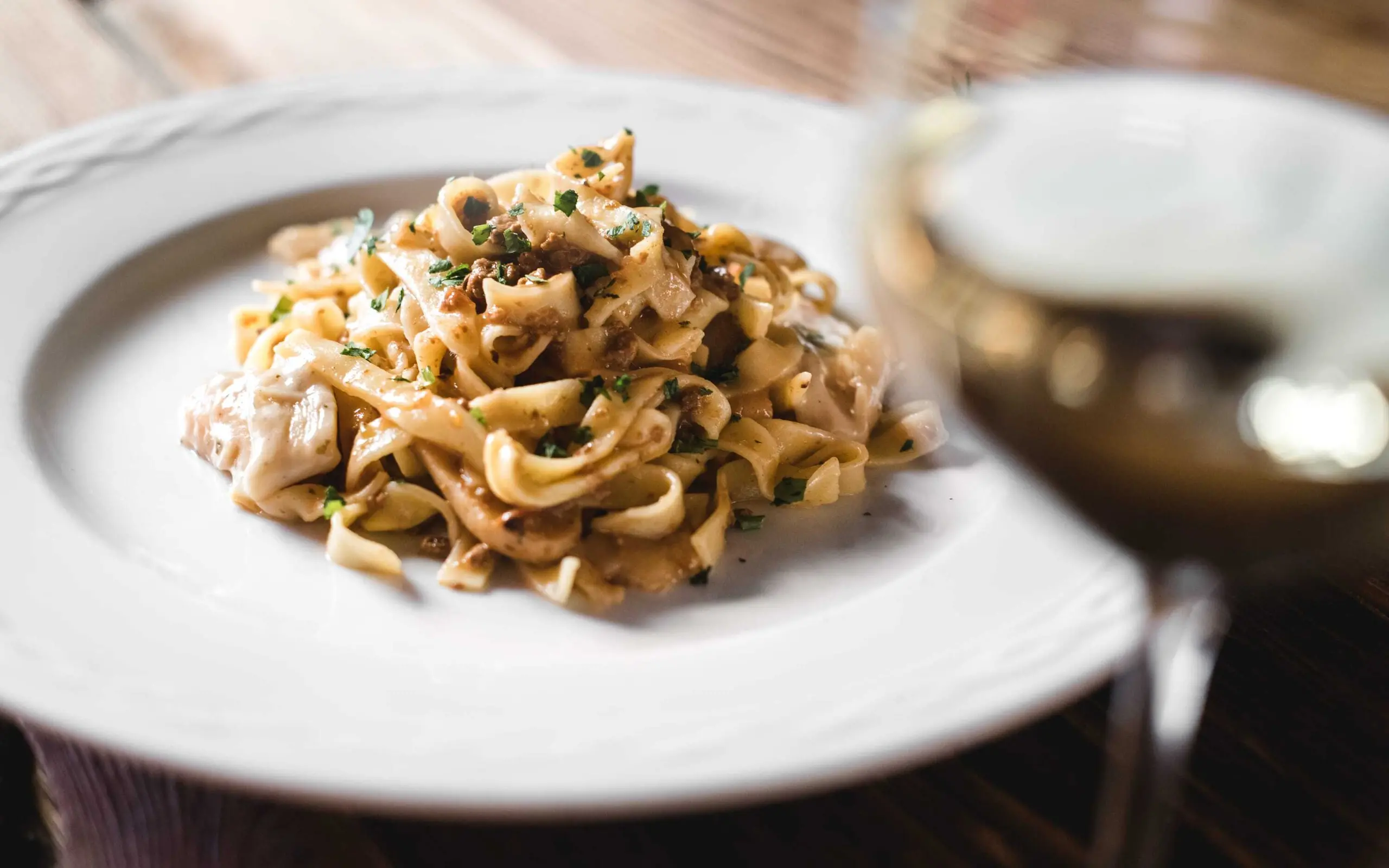 Tagliatelle alla selvaggina Rifugio Nagler