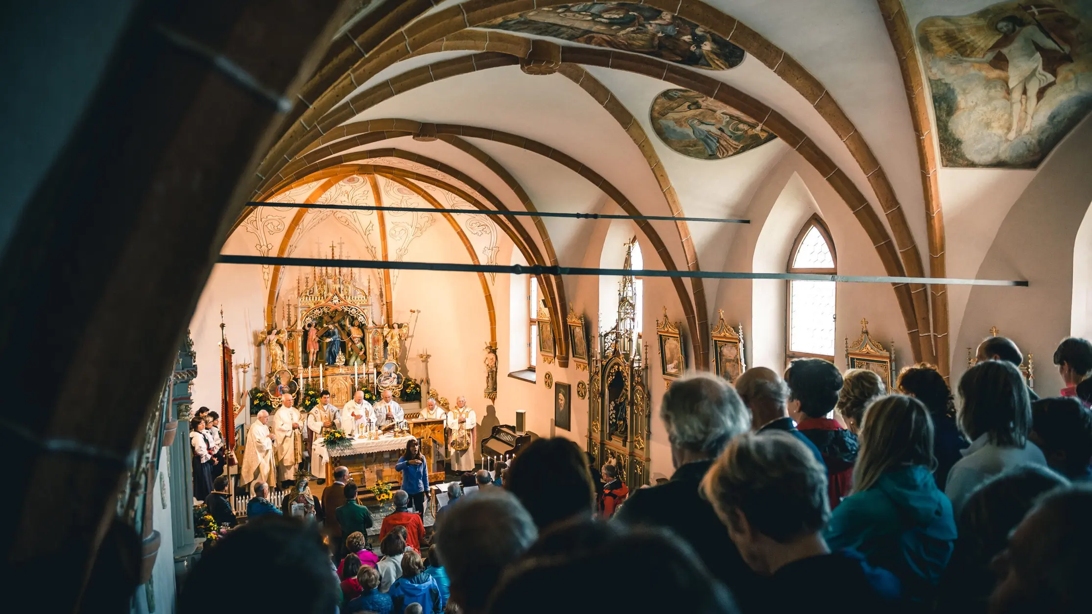 Messa a La Crusc/Santa Croce in Alta Badia