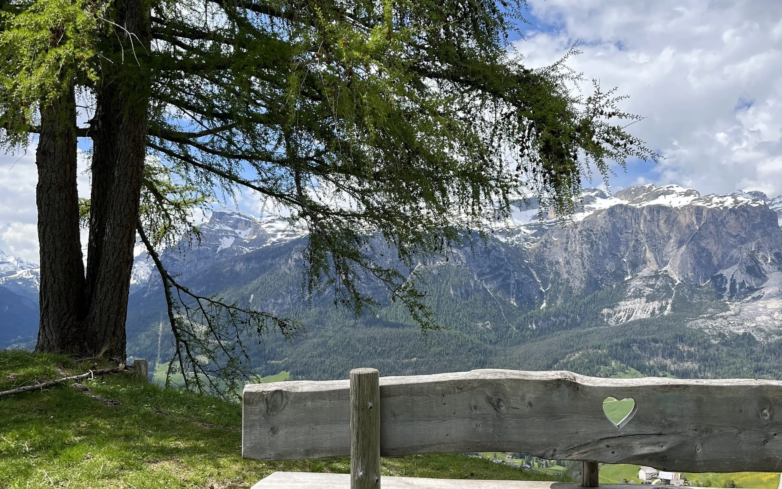 Aussichtspunkt Armentara-Dolomiten