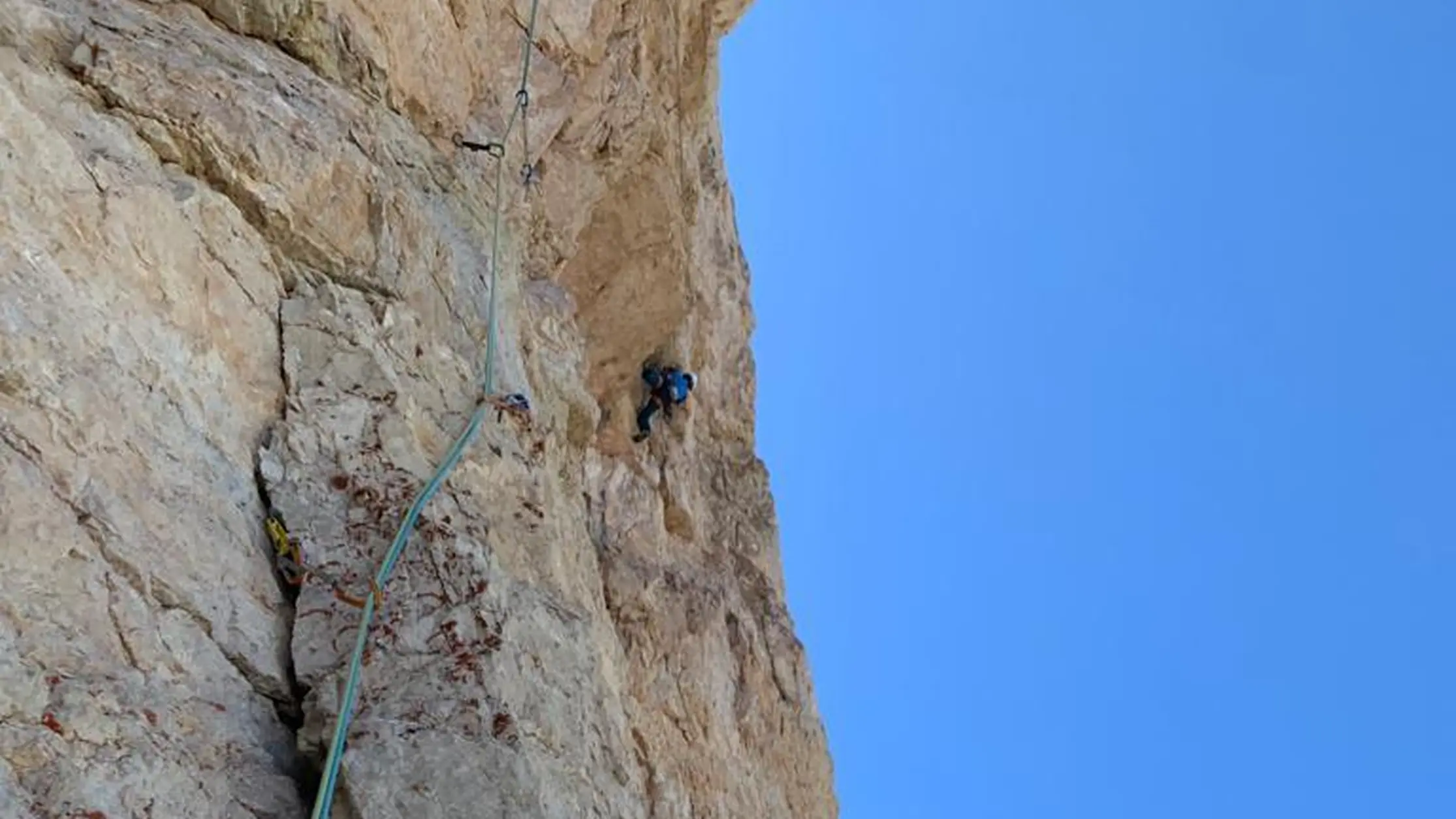 Arrampicata nelle Dolomiti