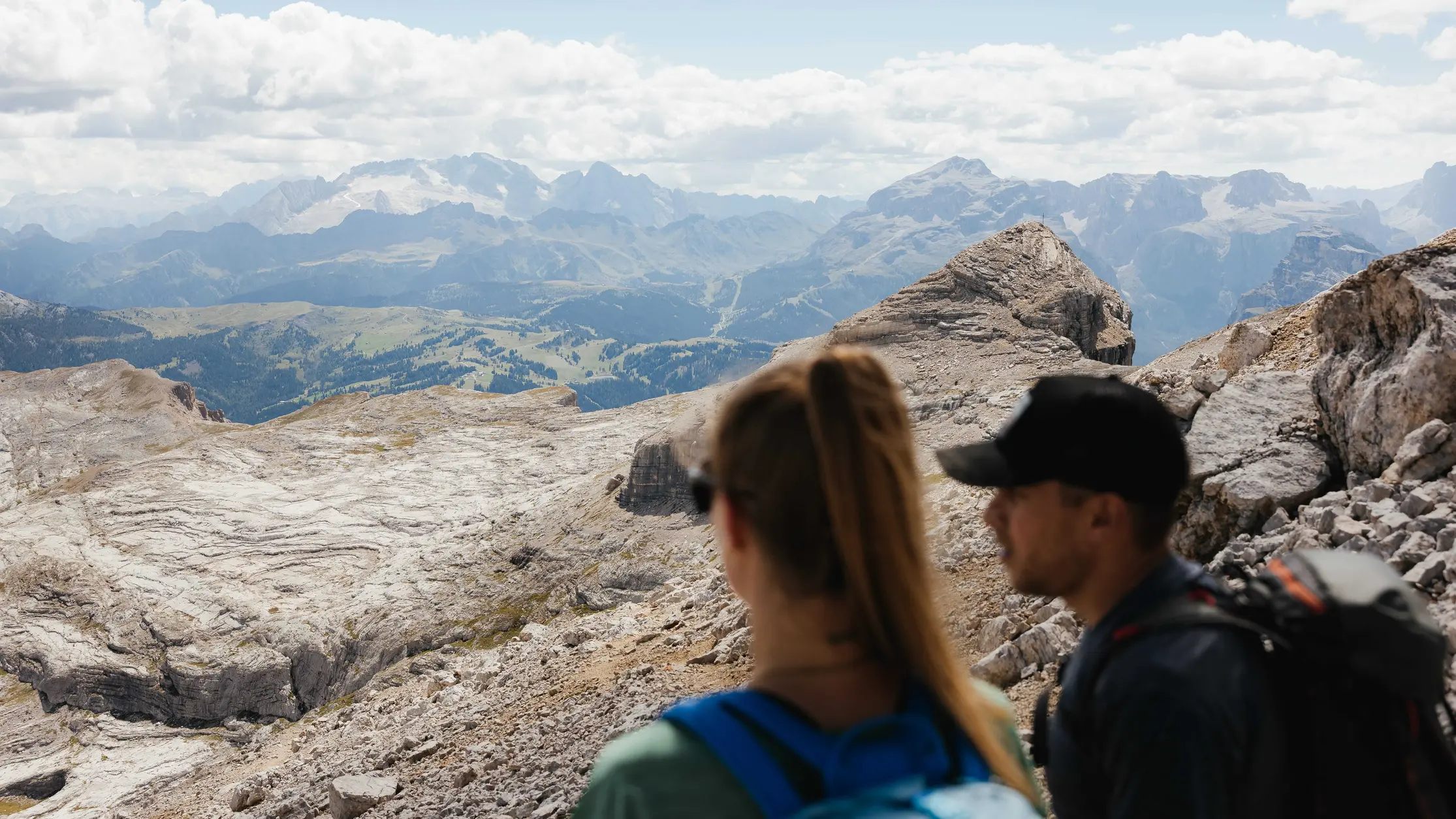 Vista da Piza dales Diesc/Cima Dieci in Alta Badia