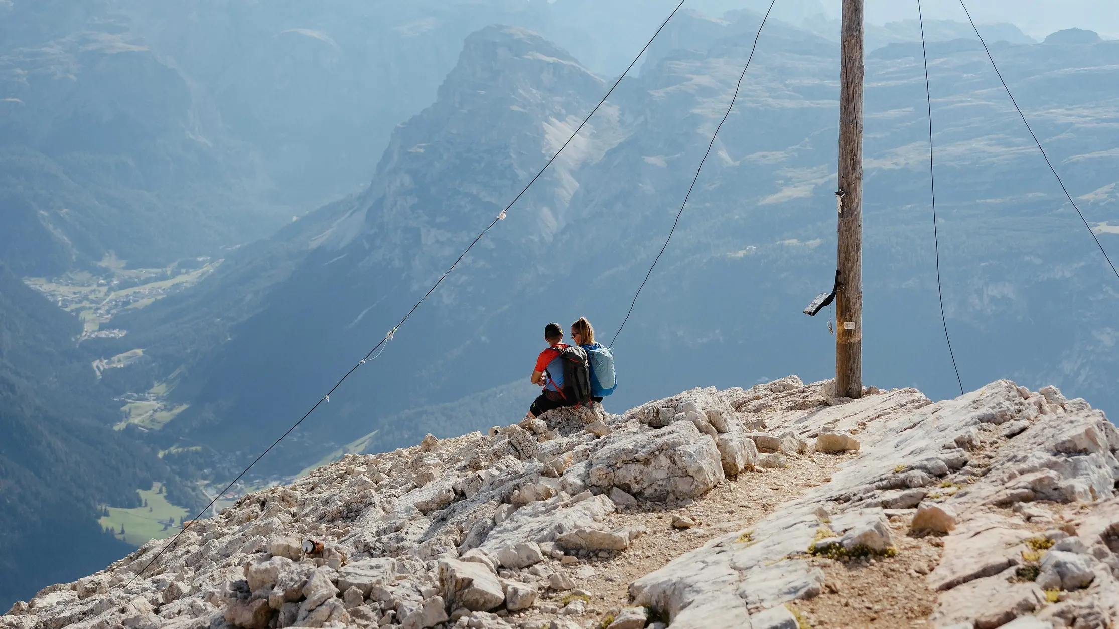 L'Ciaval sul Sas dla Crusc/Sasso Croce