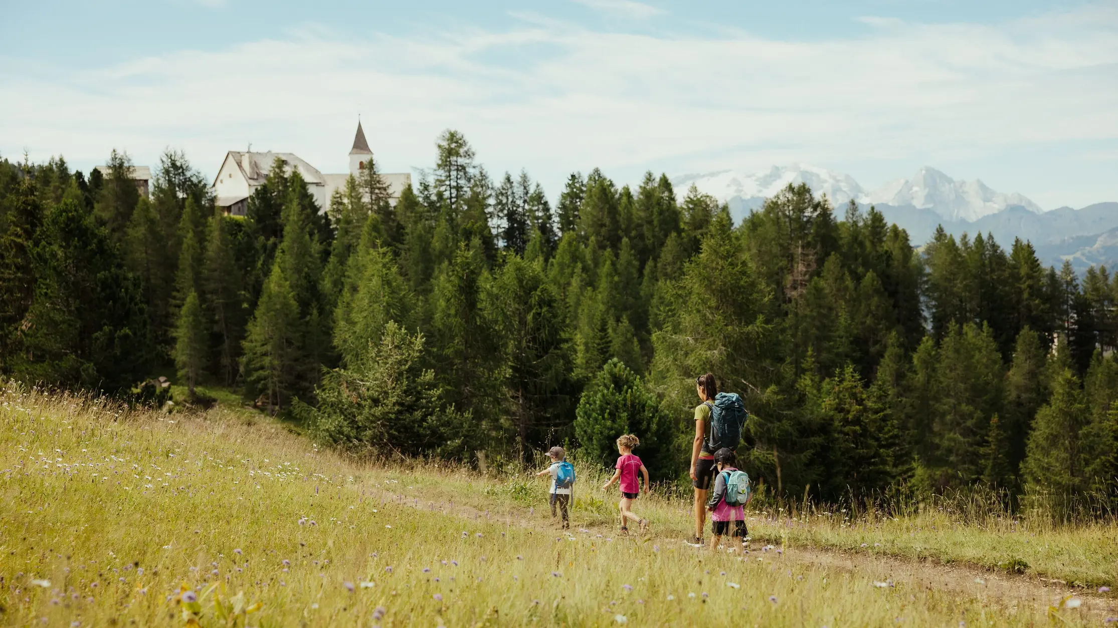 Passeggiata La Crusc/Santa Croce