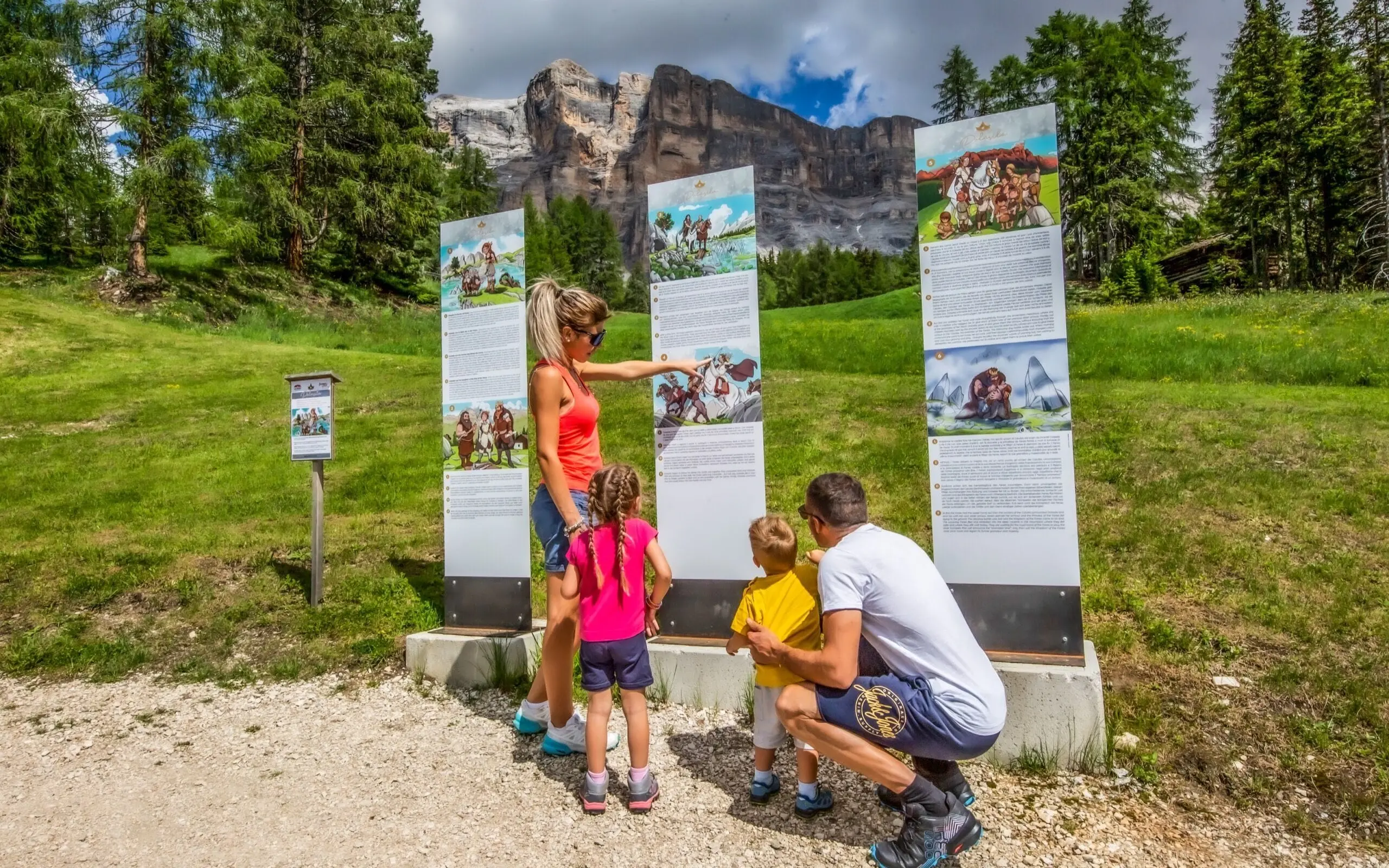 Sentiero tematico leggende - SummerPark La Crusc