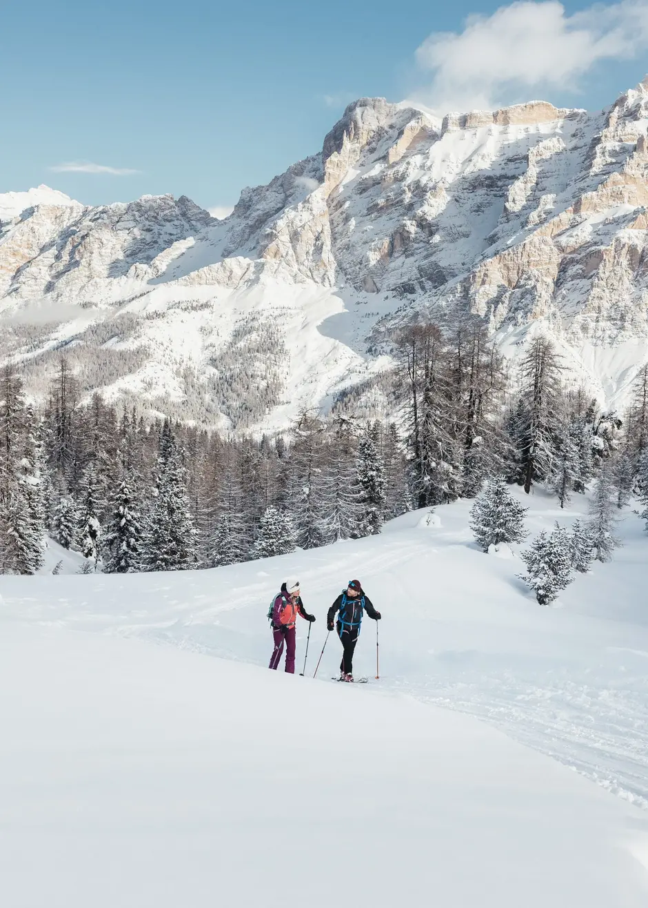 Skibergsteigen in Alta Badia
