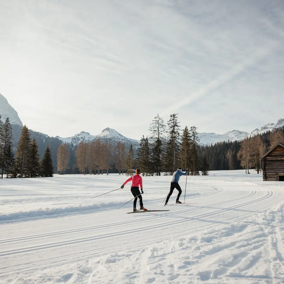 Sci di fondoin Alta Badia - Dolomiti
