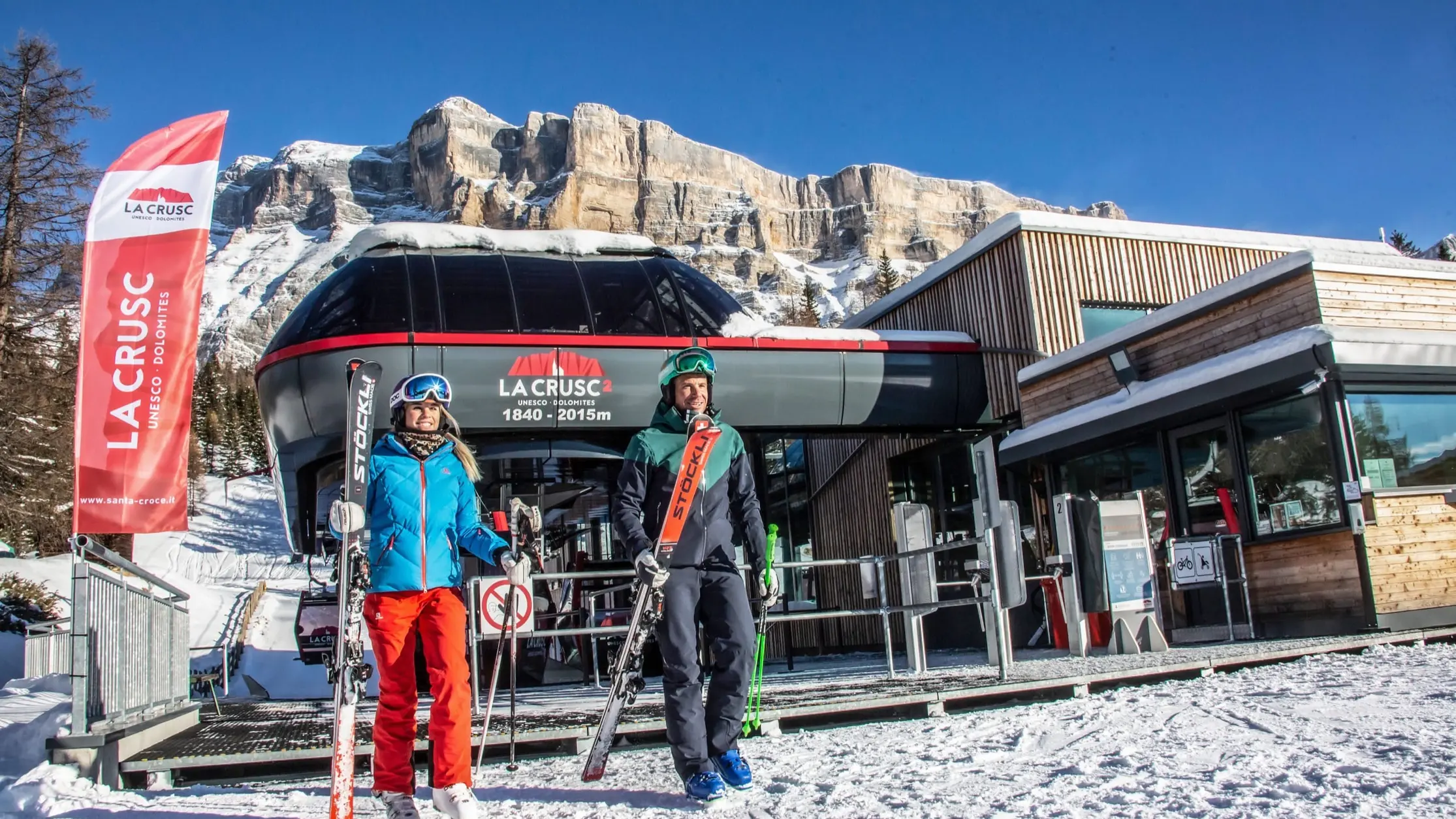 Skitour La Crusc in Alta Badia