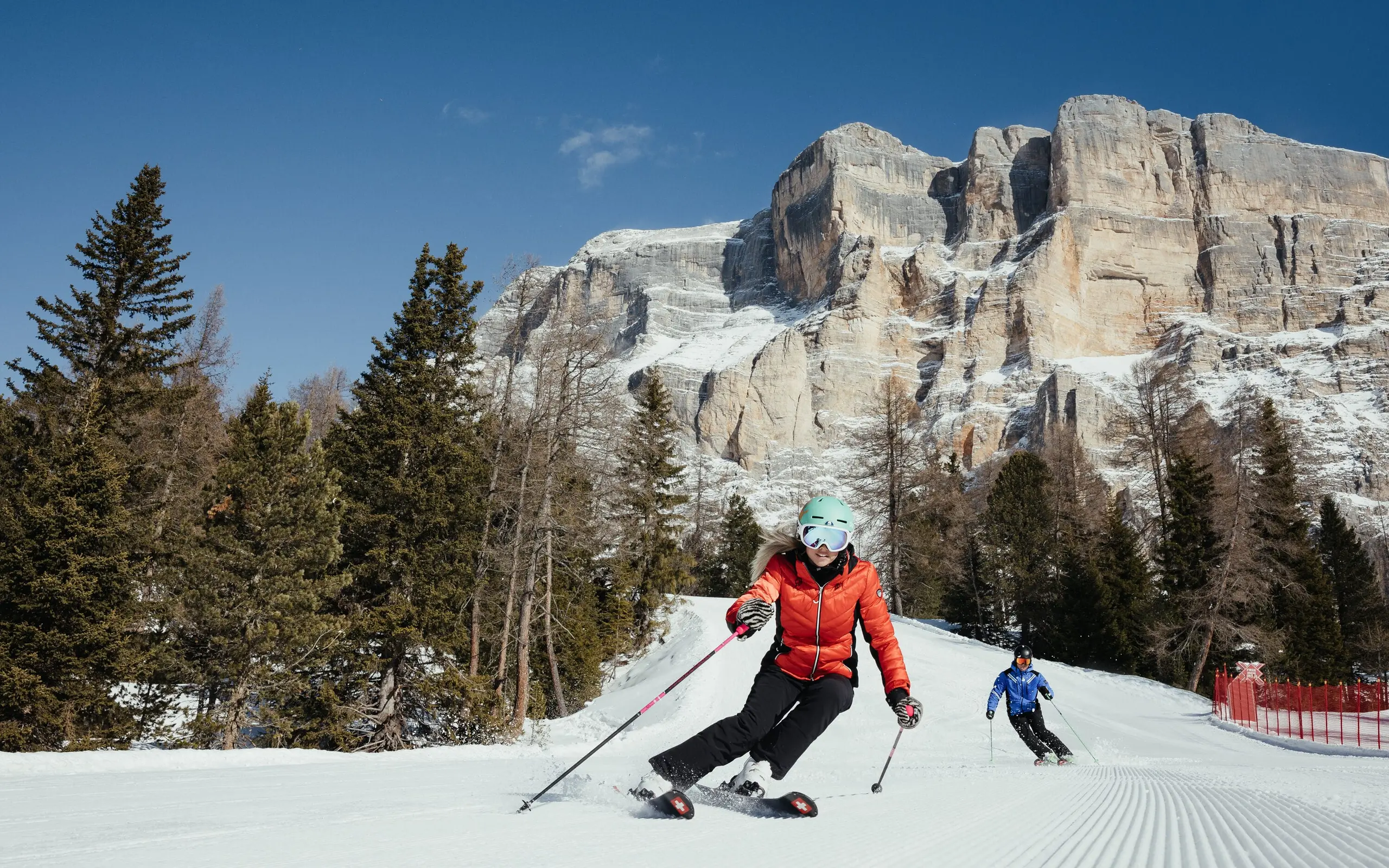 Skipiste La Crusc 2 - Dolomiti Superski