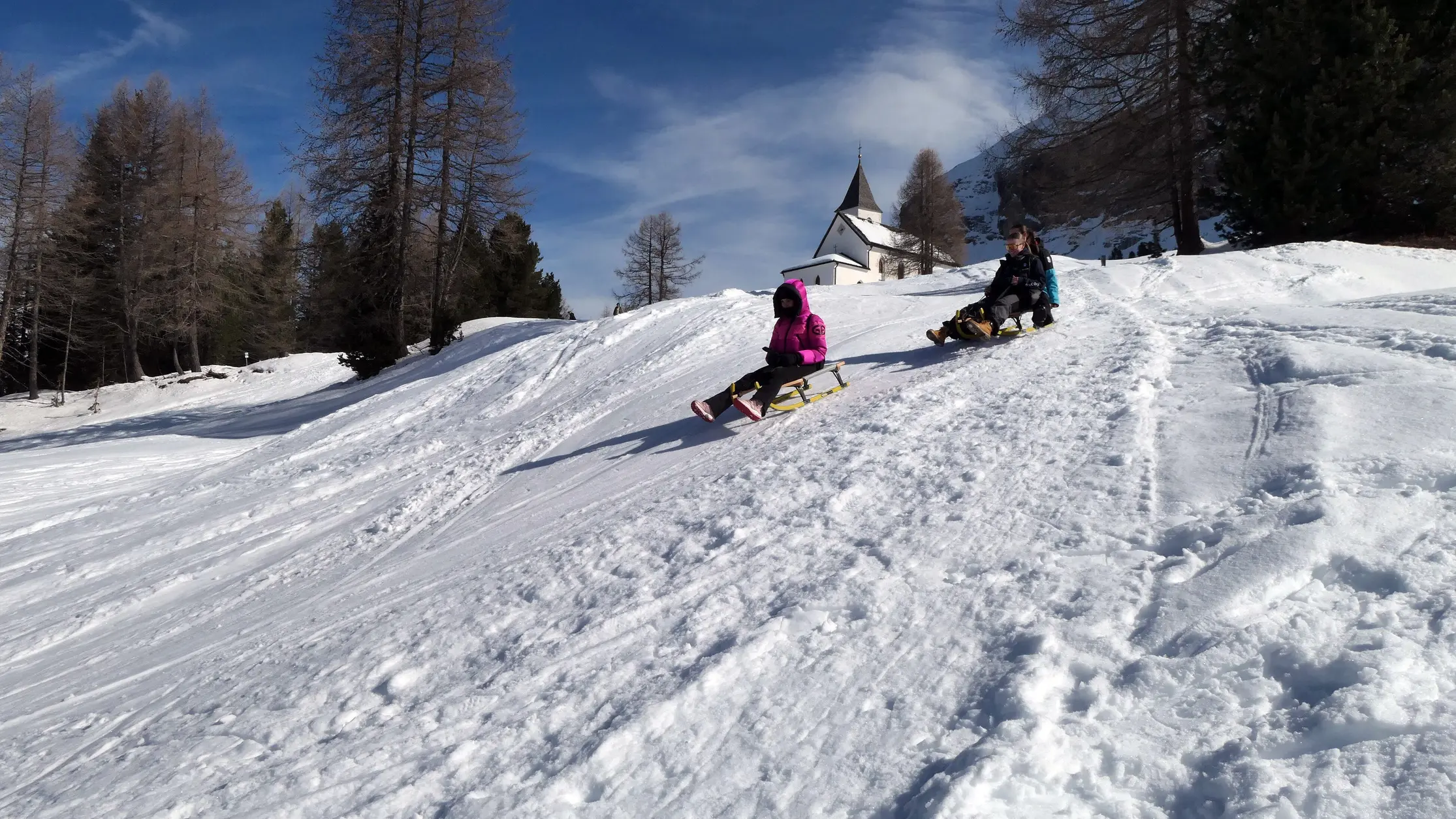 Slittino La Crusc Alta Badia