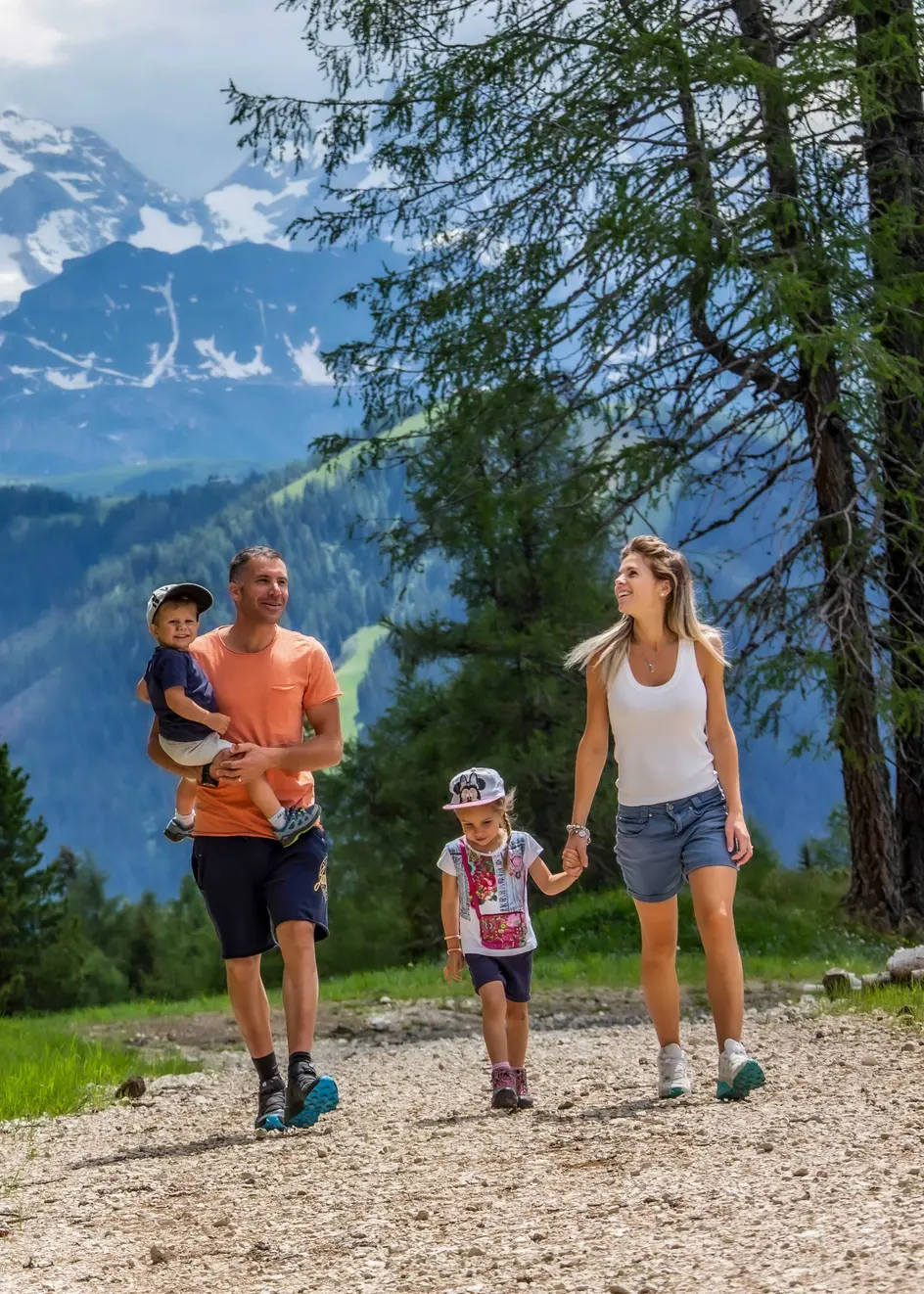 Trekking in famiglia in Alta Badia